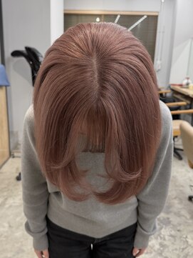 くすみピンクベージュ