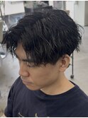 熊本ツイストスパイラルパーマ 波巻きパーマ MEN'S HAIR