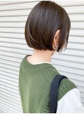 コンパクトミニボブタイトストレート