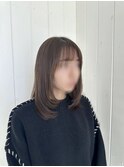 レイヤーカット/レイヤー/ミディアムレイヤー/顔まわりカット