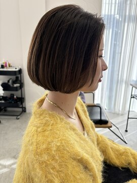 テラス トヨタ(Telasu Toyota) 顔まわりレイヤーで毛流れとかきあげやすいレイヤーボブ◎