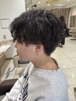 アッシュ 下丸子店(Ash)&nbsp;波巻きスパイラルパーマシャドウパーマメンズセンターパート