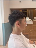 men's/メンズ/刈り上げセンターパート/リバースセンターパート