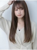 ミルクティーブロンド/デジタルパーマ/ダークブルー[池袋]