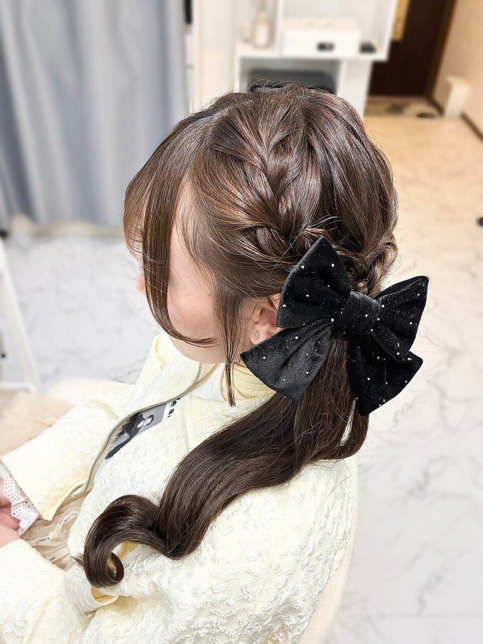 2026年春】編み込み ポニーテールの髪型・ヘアアレンジ｜人気順