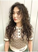 外国人風ハードパーマ×スパイラルパーマ