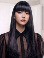 エーヴ 髪質改善【水光ストレート】× ワイドバング 暗髪