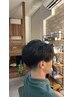 【ご新規様★平日限定】貸切大人メンズカット+極上炭酸ヘッドスパ(20分)