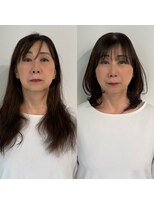 メロウ(me'lou)&nbsp;《me’lou》ミディアム×レイヤー20代30代40代50代
