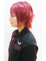 ラチャウ(La.Ciau)&nbsp;ブリーチ&レッドカラー