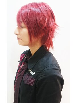 ラチャウ(La.Ciau) ブリーチ&レッドカラー