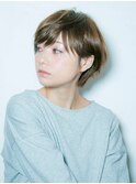 耳かけショート×シースルーバング☆relian青山