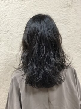 美容室 プリモ クック(Primo Cuck) ブルーアッシュ