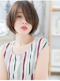 ■mod's上尾106★■アシンメトリーインナーカラー色っぽ大人ボブ