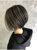 ミルクティーバレイヤージュ