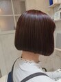 イルヘアーライラ(illu hair LILA)&nbsp;ピンク系カラー。ブリーチしなくても大丈夫です。