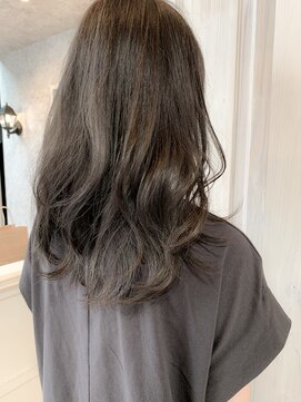 キャアリー(Caary) 福山市Caary人気イルミナカラーブリーチなしグレージュ.アッシュ