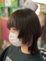 ピエスデシュブー(piece des cheveux) ウルフスタイル イヤリングエクステ