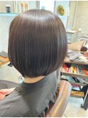 【まとまる髪質改善】うる艶ミニボブ×M3D【新宿】