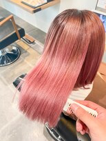 アヴァンス 深井店(AVANCE.)&nbsp;ピンク×髪質改善カラー×ケアブリーチ×美髪チャージ