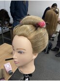 日本髪ヘアセット　【ヘアアレンジ/立川/立川/卒業式袴/成人式】