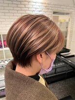 ディフィーノ 青山(DIFINO)&nbsp;【DIFINO 青山】丸みショートボブ