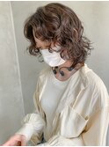 パーマ、ウルフパーマ、ニュアンスパーマ、ゆるいパーマ 