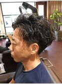 男前パーマ