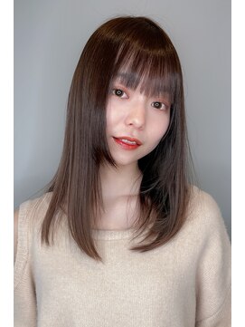 ヘアリゾートハピネス 柔らか質感♪縮毛矯正ロング