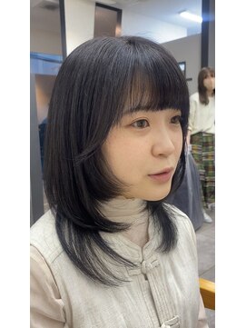 ラフィット 下大利店(lafit) 小顔レイヤー/ lafit 下大利 @kaji_de_experiences