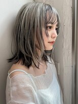 アルテペロ(arte pelo)&nbsp;アンブレラカラー/レイヤーボブ/グレージュ