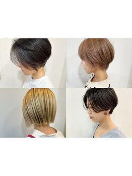 あなたに合わせた簡単スタイリングショート♪再現性の高いカット技術で毎朝のスタイリングも楽々☆
