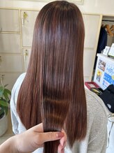 ヘアアートパーリオ 飾磨店(hair art PALIO) ピンクカラー/艶髪