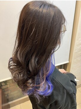 ピュア ポイント 和光店(PURE POINT) インナーカラー/ブルー系カラー