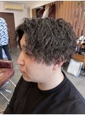 緩め縦落ちツイストスパイラルパーマ/波巻スパイラルパーマ