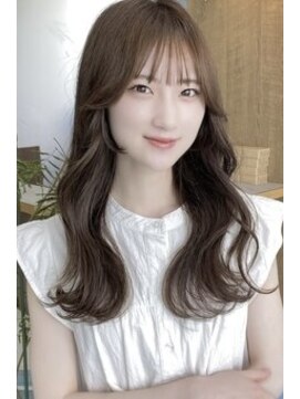 ビューナゴヤ 名駅(VIEW NAGOYA) 美髪カールシアーカラーピンクブラウンエアリーロングセミディ