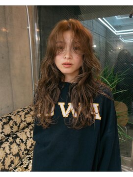 イェン(Yen.) オリーブ/マット/カーキ/ハイライト/ロング