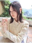 長めボブ*外ハネボブ*ロブ*ボブカット*前髪カット*顔周りカット