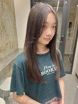 ソル 栄矢場町(SOL)&nbsp;ダークグレージュ/暗染めカラー/黒染め/名古屋ハイトーン