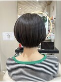 直毛の方にもおすすめ★丸みショート