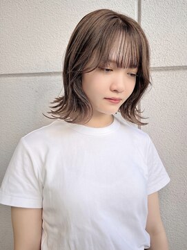 リサ グランシェ(RISA granche) 韓国風切りっぱなしボブ ナチュラルカラー