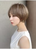 ショートボブ/くびれショート41124