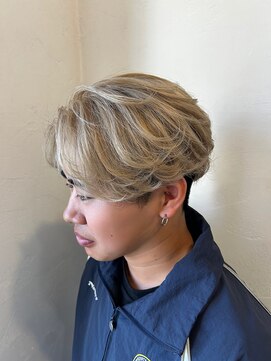 ヘアー ミュゼ 大西店(HAIR Musee) メンズハイトーン