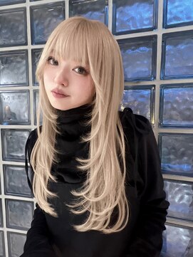 ミラ(MIRA) レイヤーカット/エクステ/ハイトーンカラー/梅田美容室