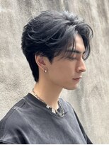 ロンド アンブル 四条烏丸(Lond ambre)&nbsp;萱原大幹 センターパート/眉毛/短髪/メンズカット