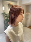 秋色　ピンクブラウン