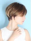 ショート・ボブ/白髪ぼかし/ハイライト/絶壁解消/30代/40代/50代