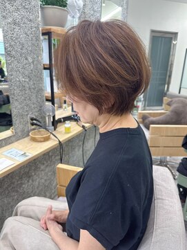ヘアーテラスエム 奈良店(hair terrace M) 【ショートボブ】【奈良】