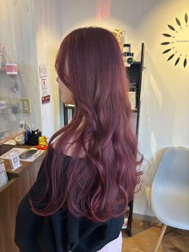 サヤ(Saya) モテ髪ピンクブラウン