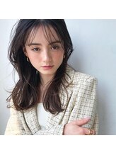 ローウェ 青山 表参道(Louwe)&nbsp;シースルーバング×レイヤー　SHIHO